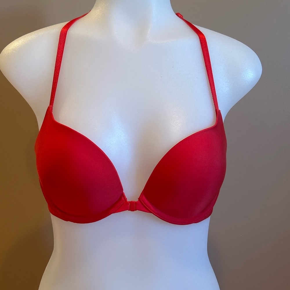 Victoria's Secret Bold Red Halter Bra